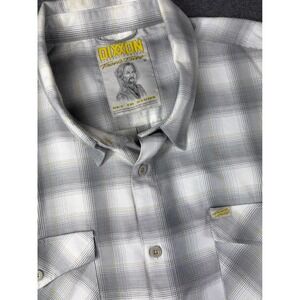 DIXON FLANNEL COMPANY Travis Thritt Mens 5X Long Sleeve Plaid Button Up Shirt